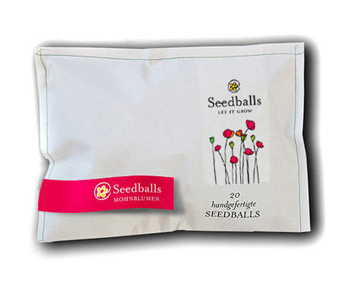 Seedballs Mohnblumen (20 Stk.)