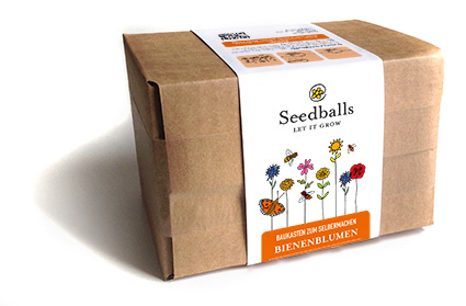 Seedballs Baukasten Bienenblumen
